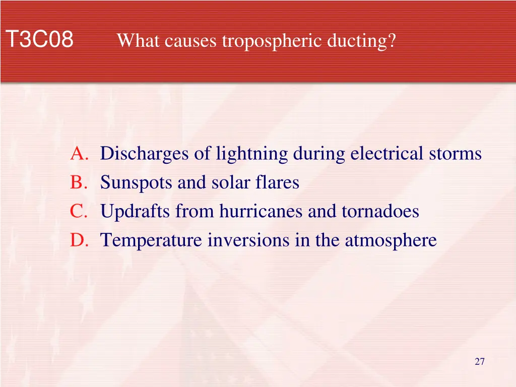 t3c08 what causes tropospheric ducting