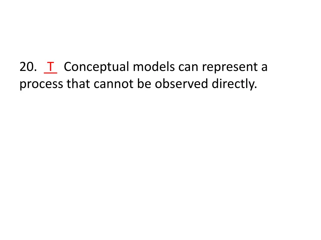 20 t conceptual models can represent a process