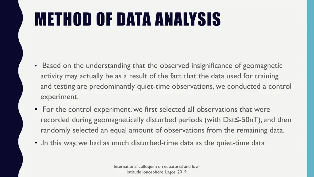 method of data analysis 1