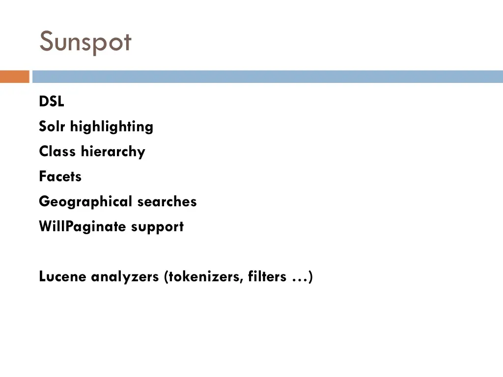 sunspot 1