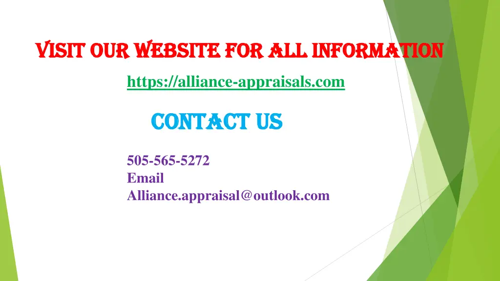 visit our website for all information visit