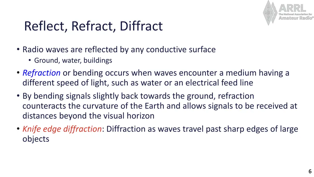 reflect refract diffract