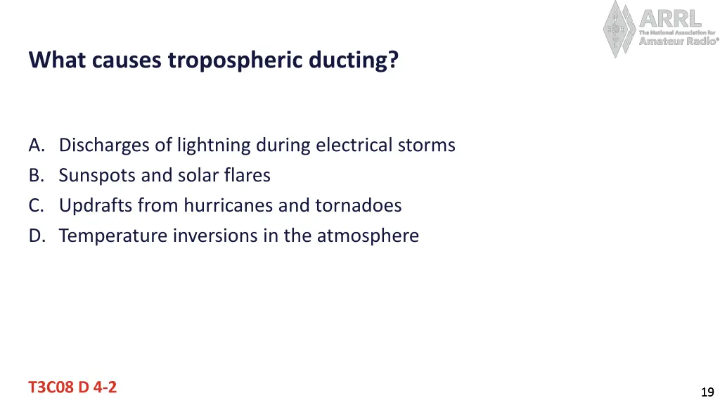 what causes tropospheric ducting