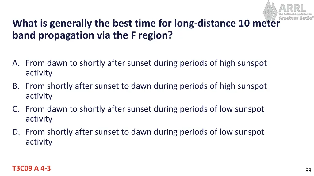 what is generally the best time for long distance