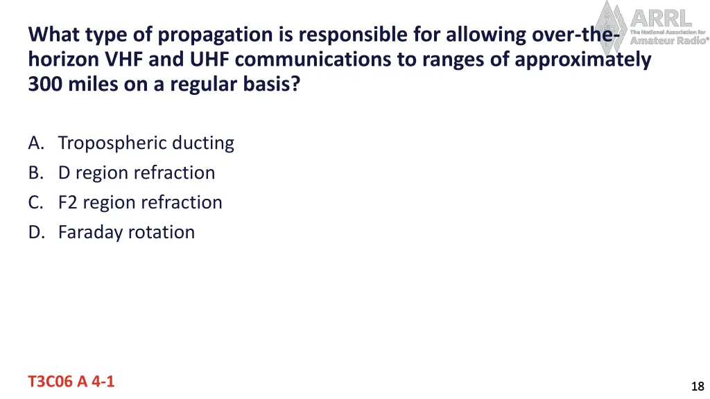 what type of propagation is responsible