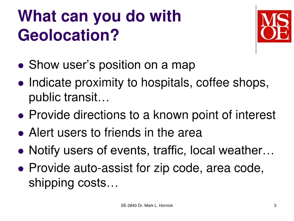 what can you do with geolocation