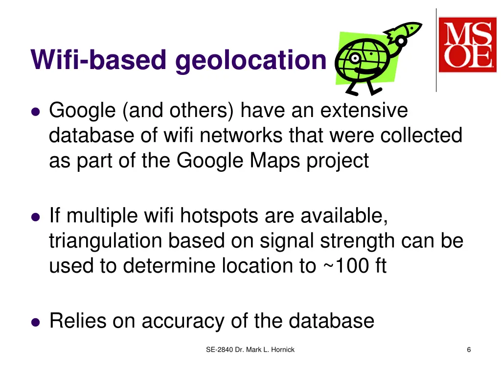 wifi based geolocation