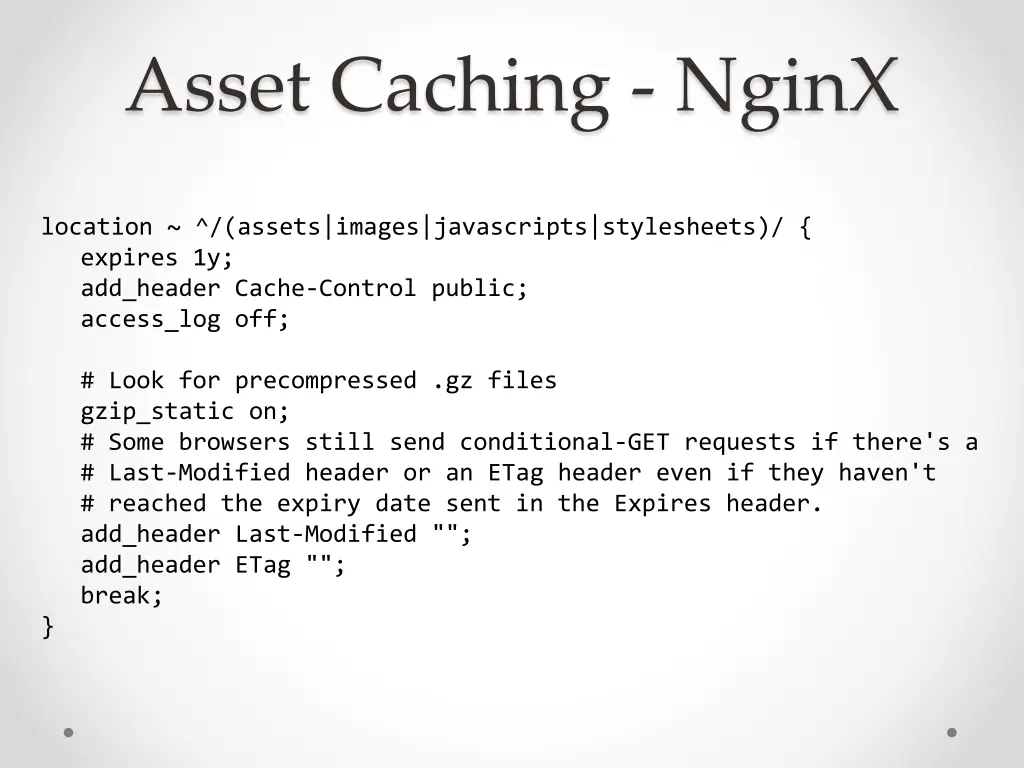 asset caching nginx