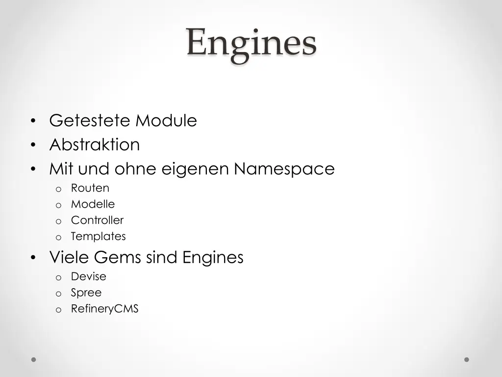 engines