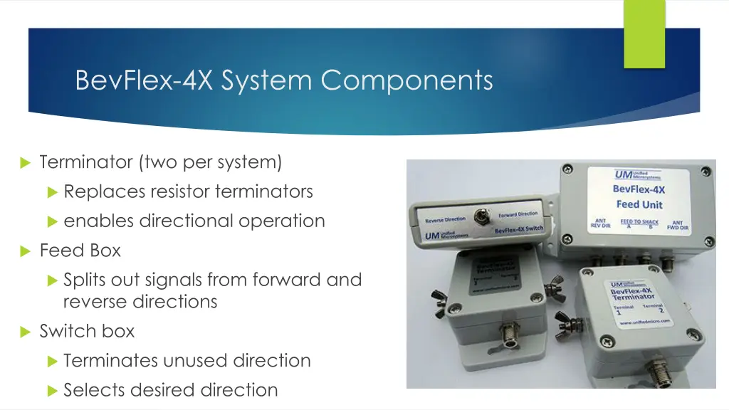 bevflex 4x system components