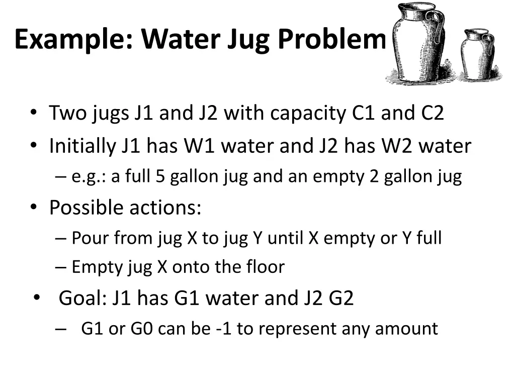 example water jug problem 1