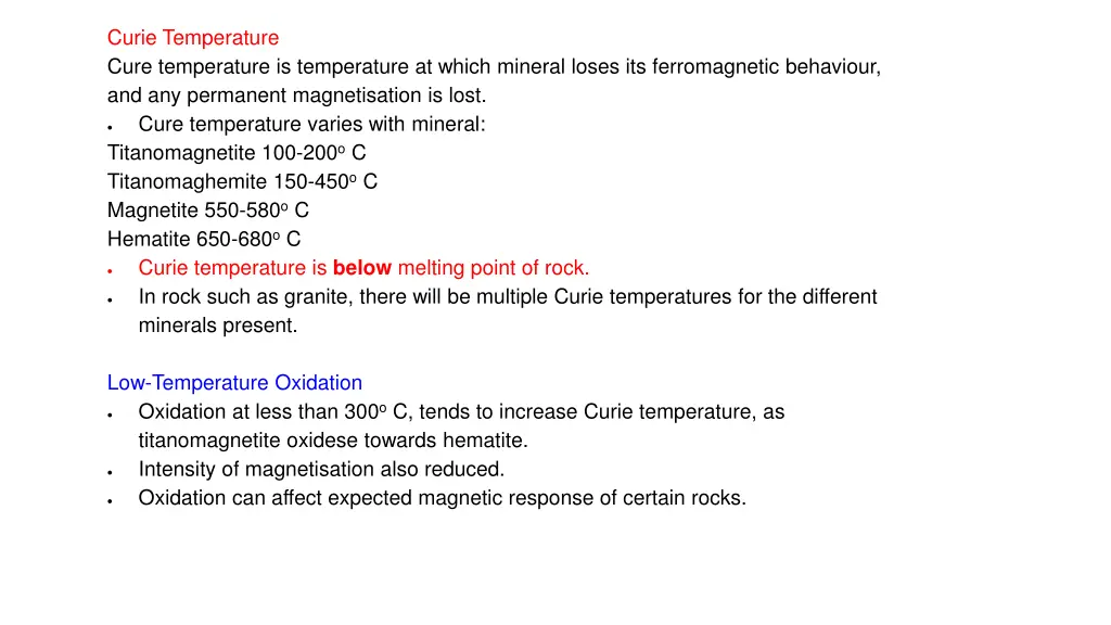 curie temperature cure temperature is temperature