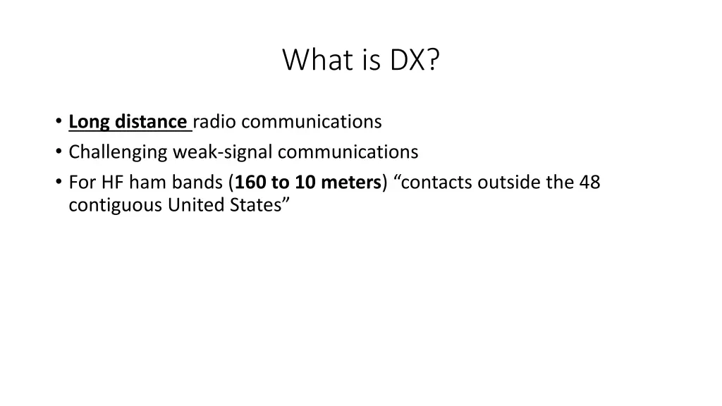 what is dx