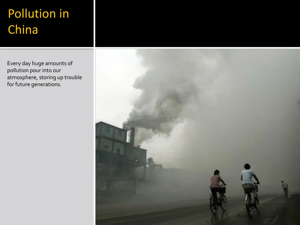 pollution in china