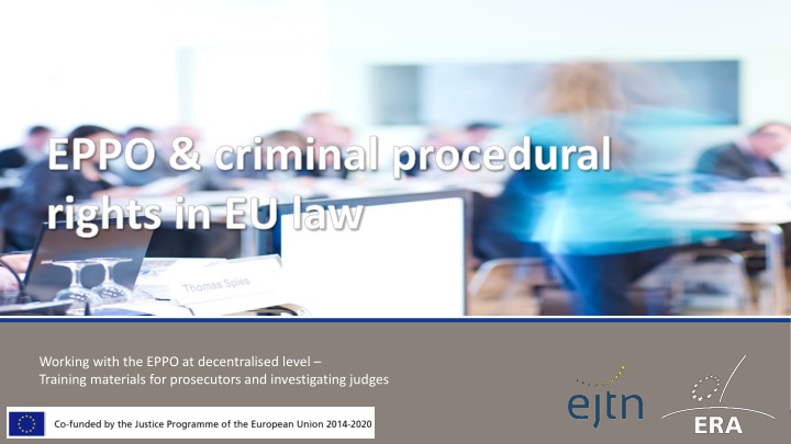 eppo criminal procedural rights in eu law