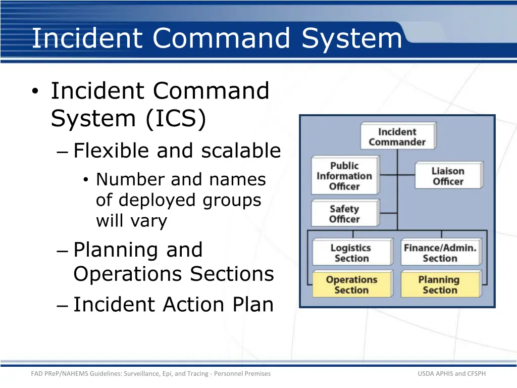 incident command system