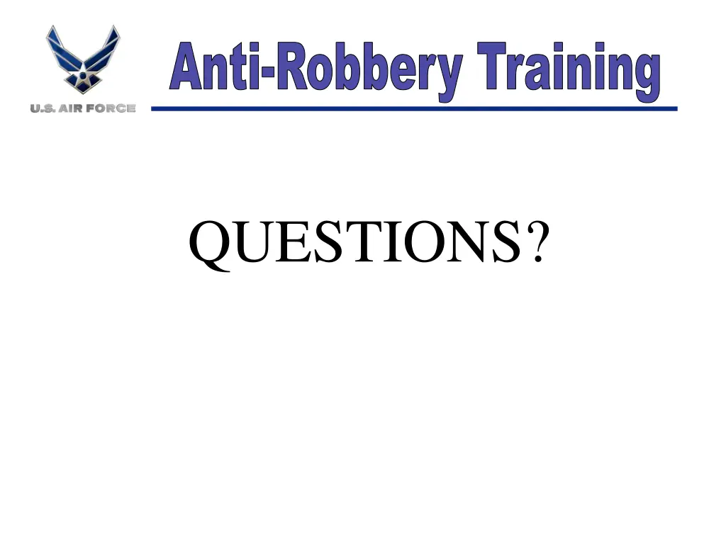 anti robbery training 13