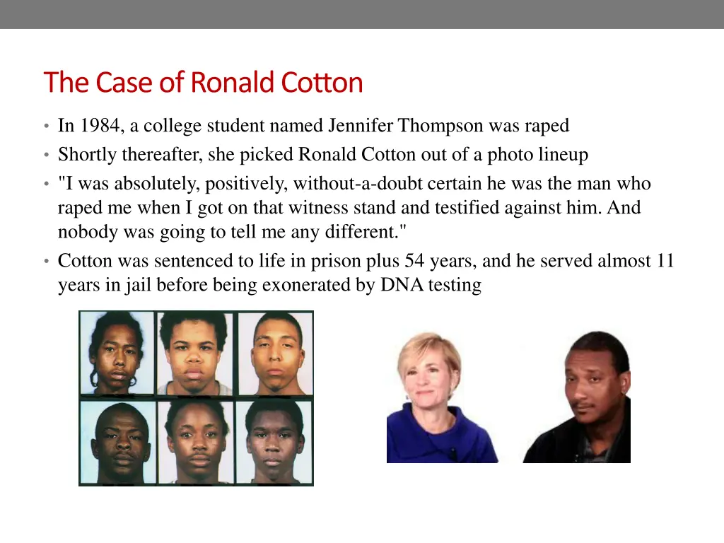 the case of ronald cotton