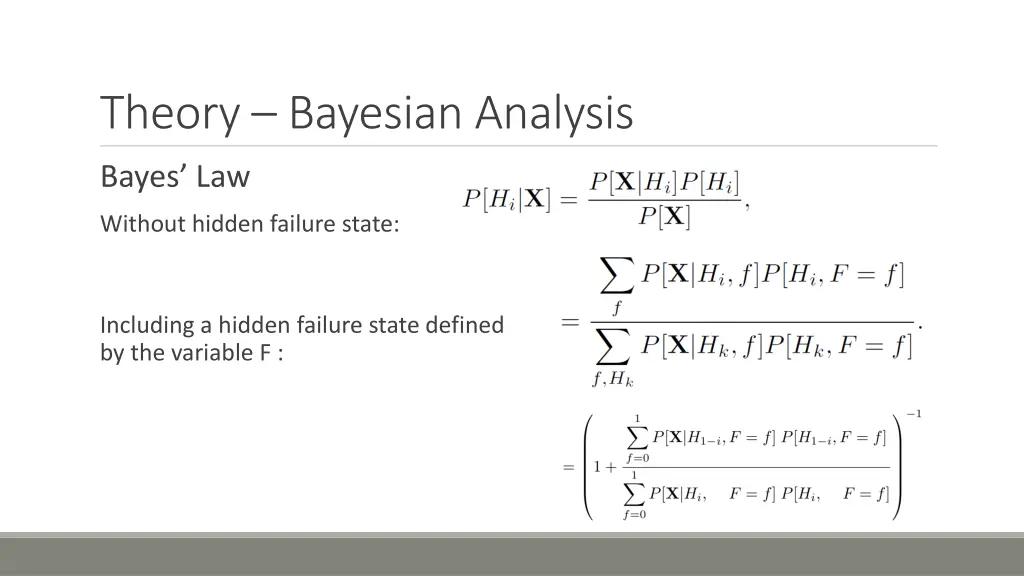 theory bayesian analysis