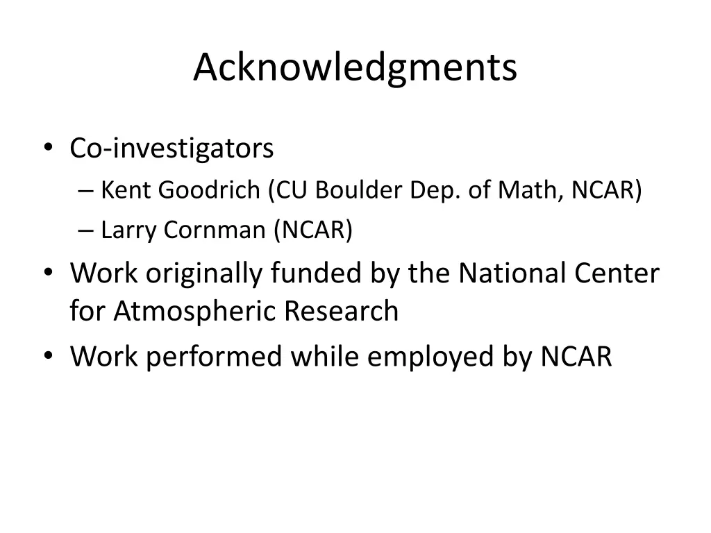 acknowledgments