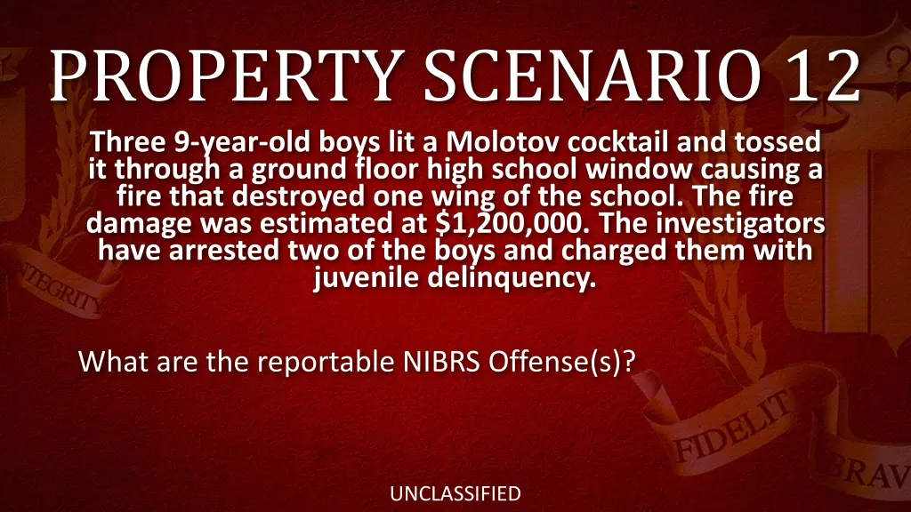 property scenario 12 three 9 year old boys