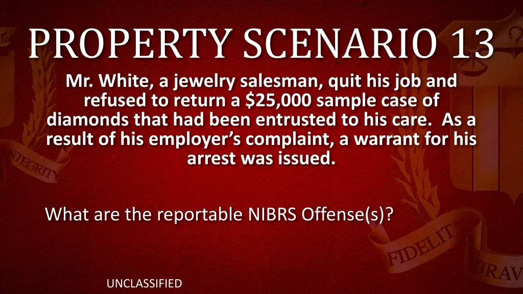 property scenario 13 mr white a jewelry salesman