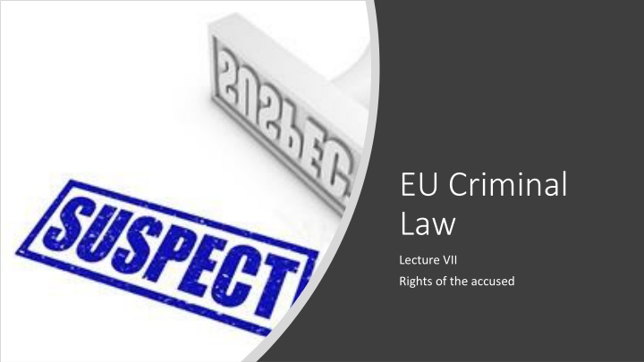 eu criminal law