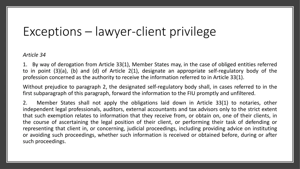 exceptions lawyer client privilege 4