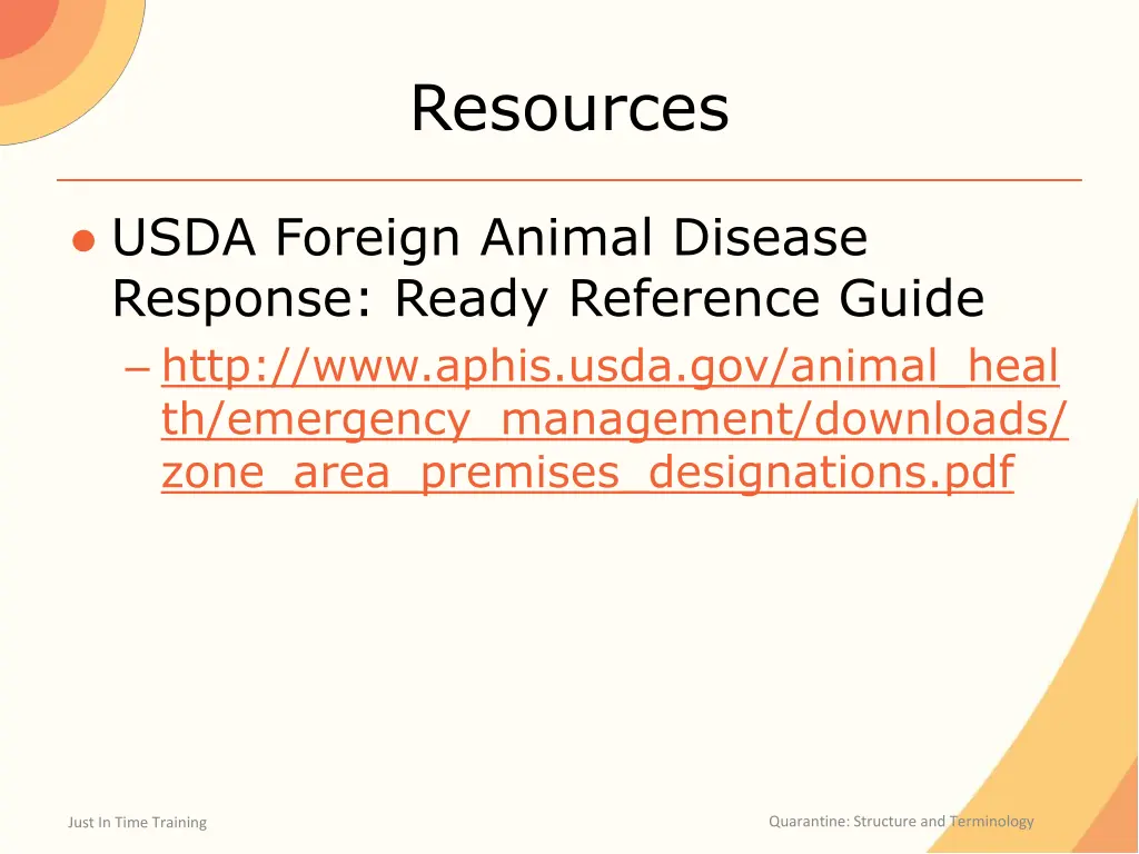 resources