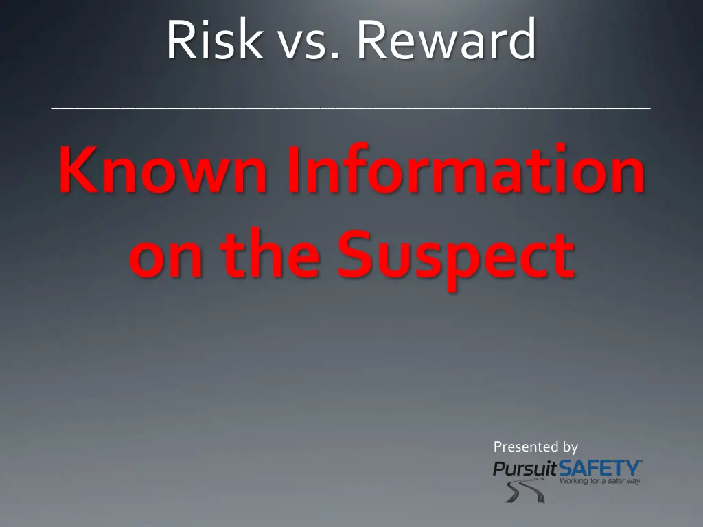 risk vs reward 6