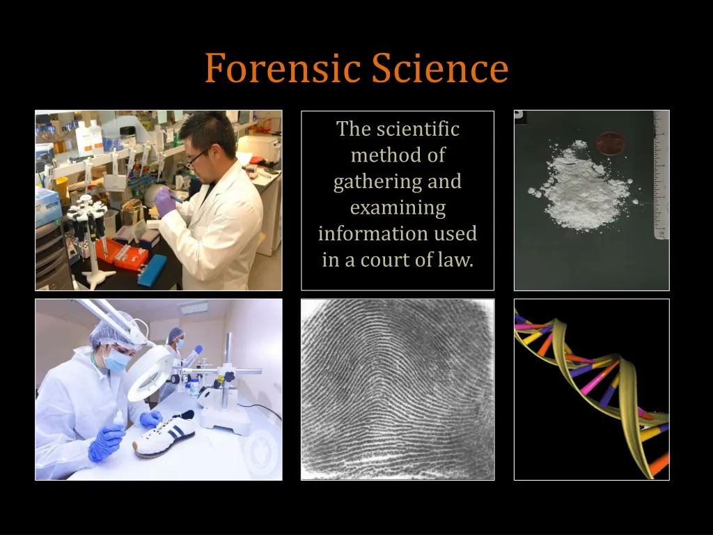 forensic science