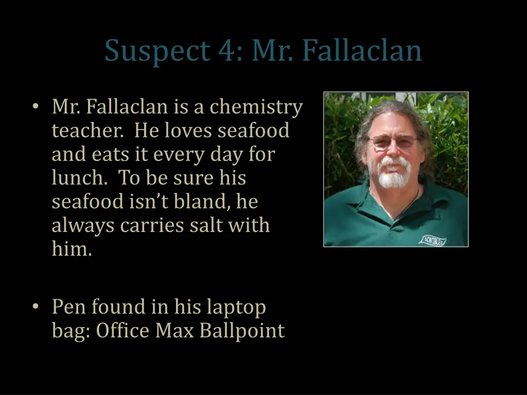 suspect 4 mr fallaclan