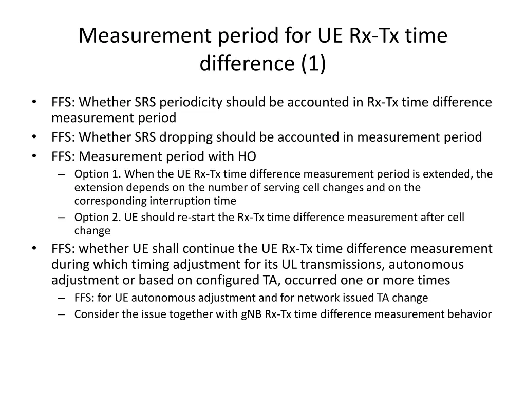 measurement period for ue rx tx time difference 1