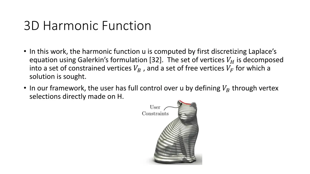 3d harmonic function