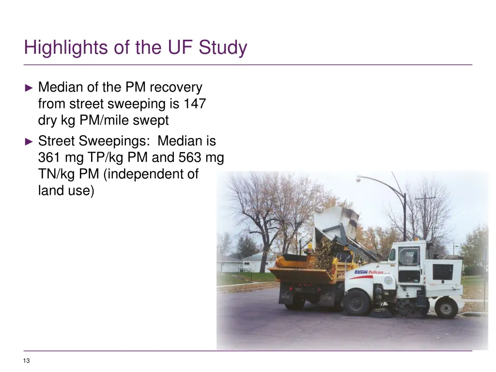 highlights of the uf study