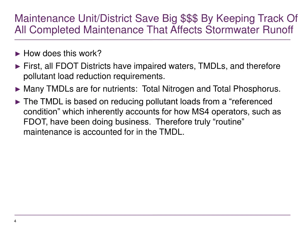 maintenance unit district save big by keeping