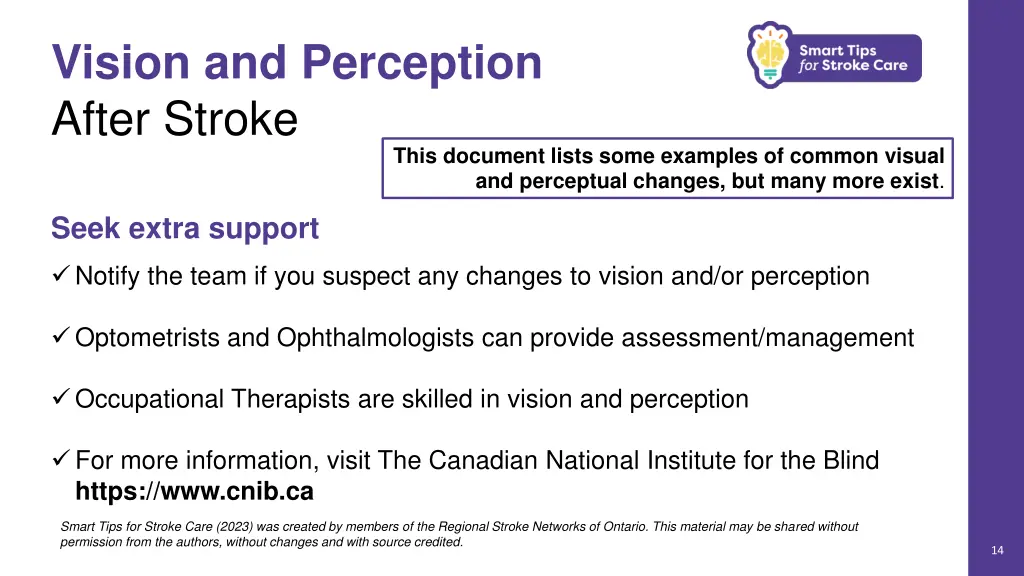 vision and perception after stroke 4