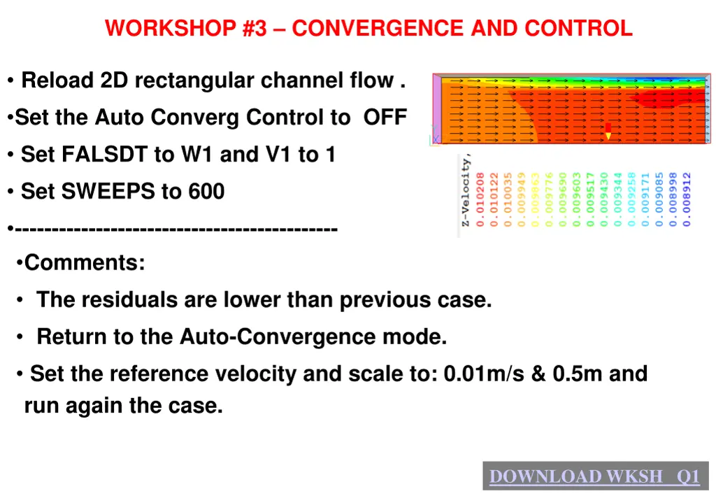 workshop 3 convergence and control