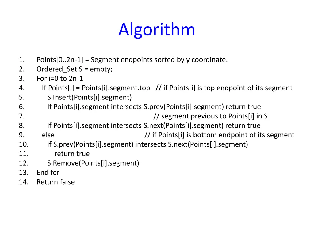 algorithm