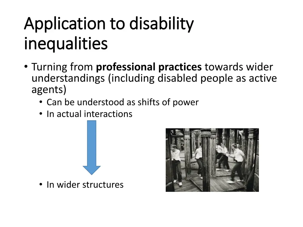 application to disability application