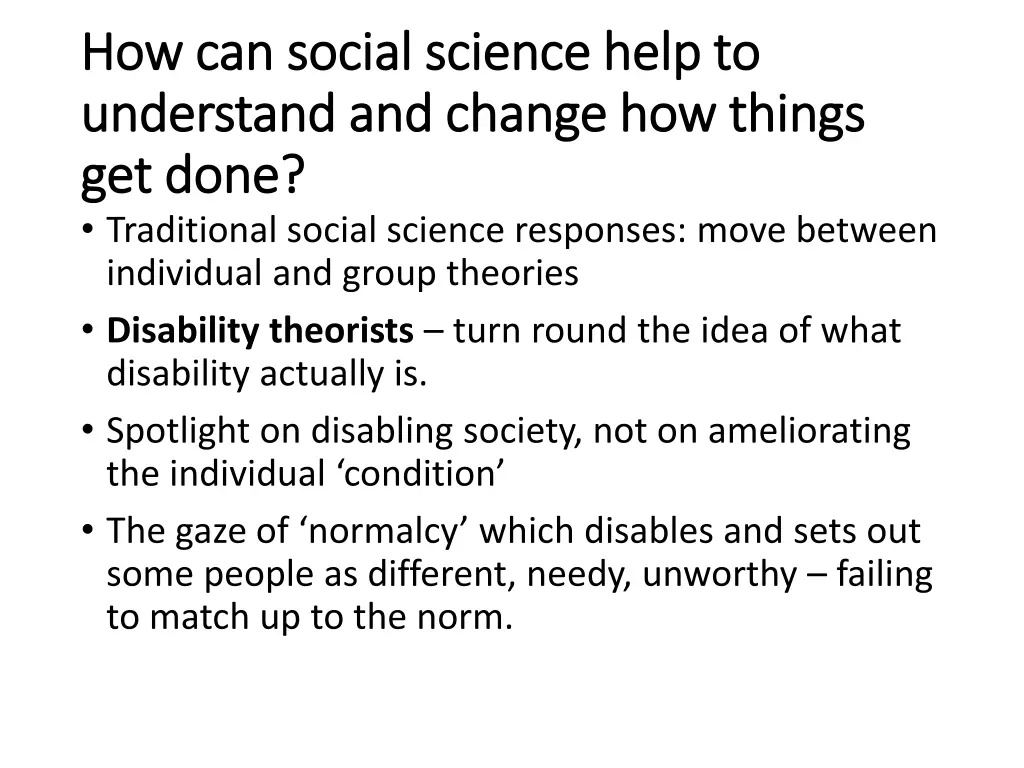 how can social science help to how can social