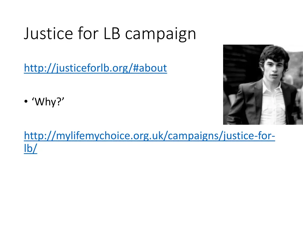 justice for lb campaign