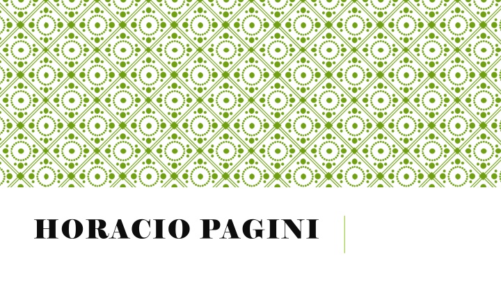 horacio pagini