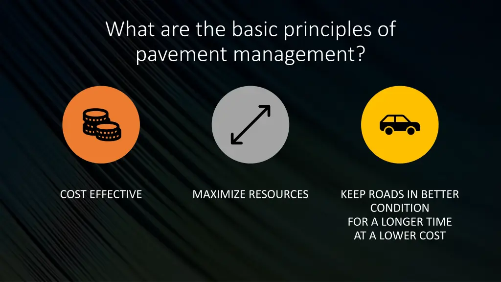 what are the basic principles of pavement