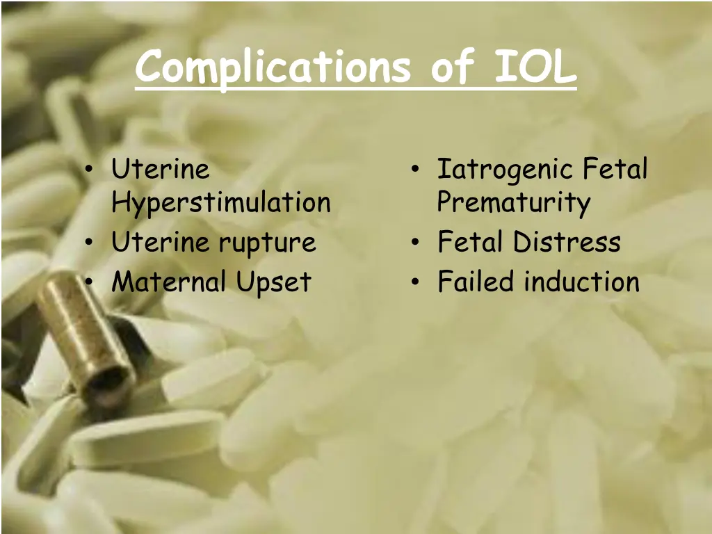 complications of iol