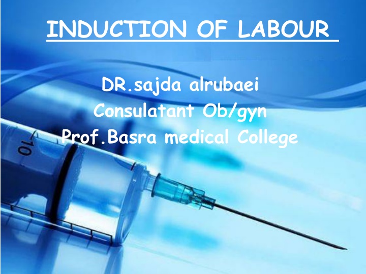 induction of labour