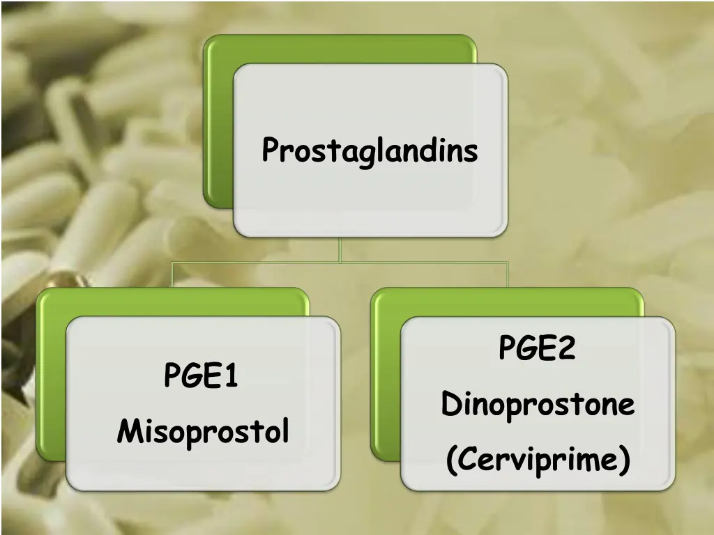 prostaglandins 1