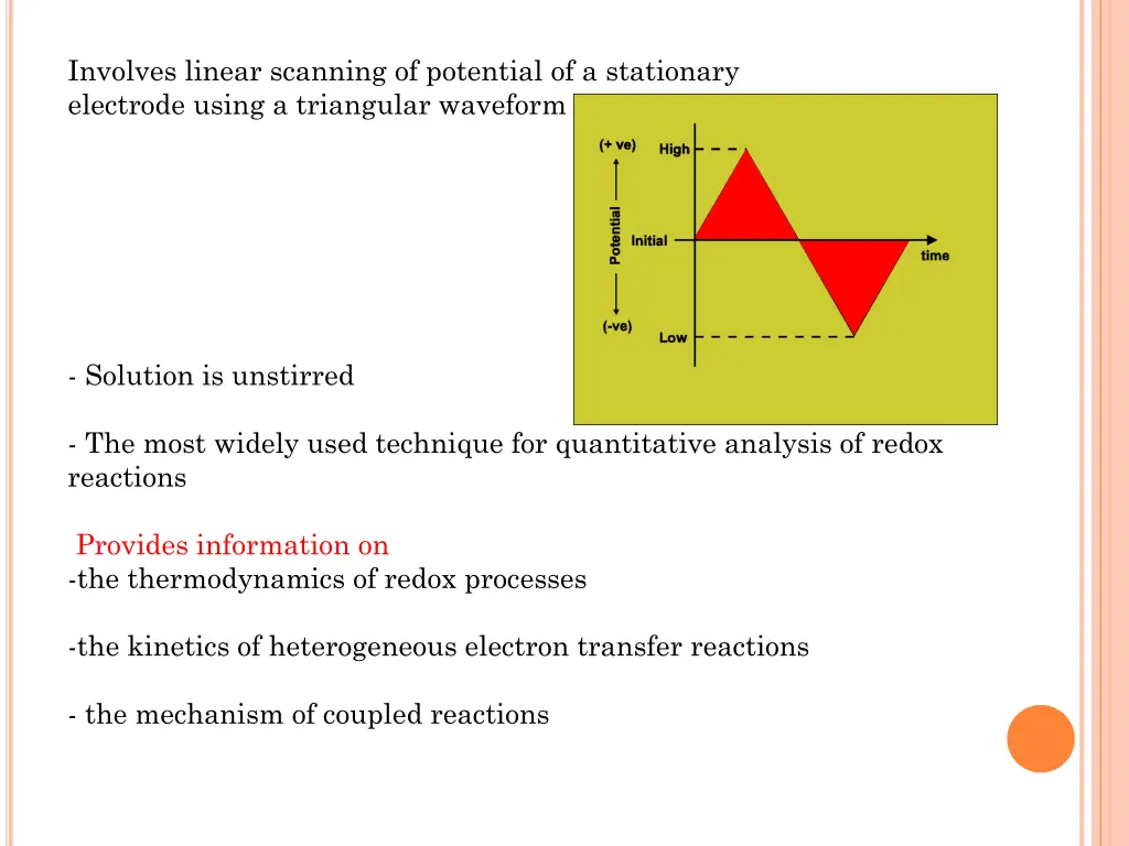 involves linear scanning of potential