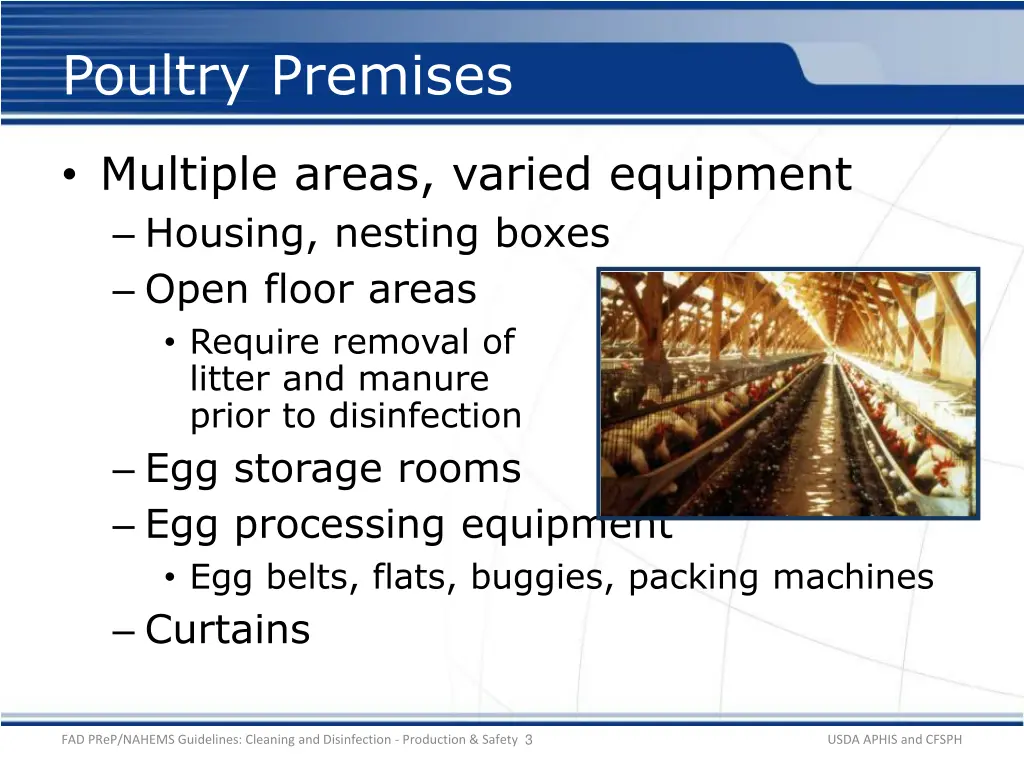 poultry premises