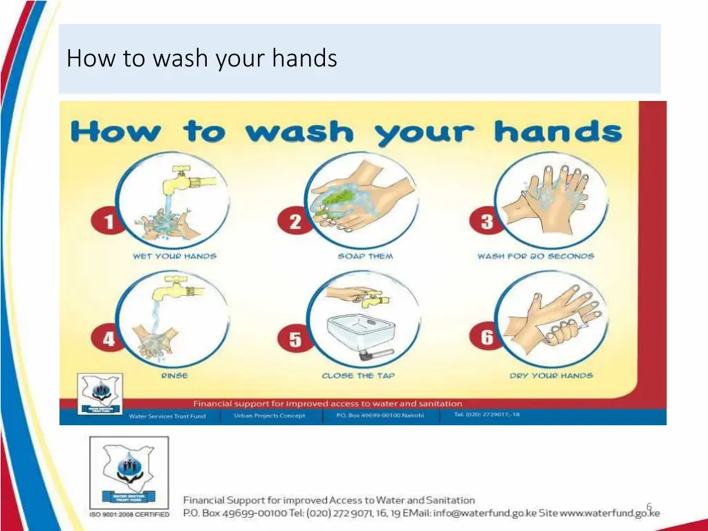 how to wash your hands